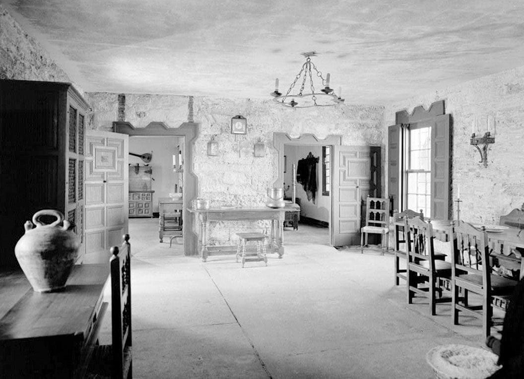 Historic Photo : De Mesa-Sanchez House, 43 Saint George Street, Saint Augustine, St. Johns County, FL 1 Photograph