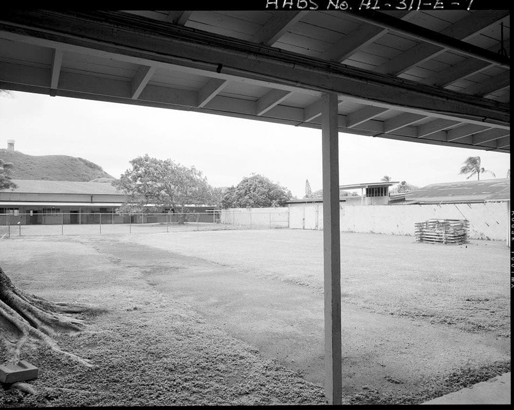 Historic Photo : U.S. Marine Corps Base Hawaii, Kaneohe Bay, Gunnery School, Bingham Way between Minteer Street & Lawrence Road, Kaneohe, Honolulu County, HI 1 Photograph
