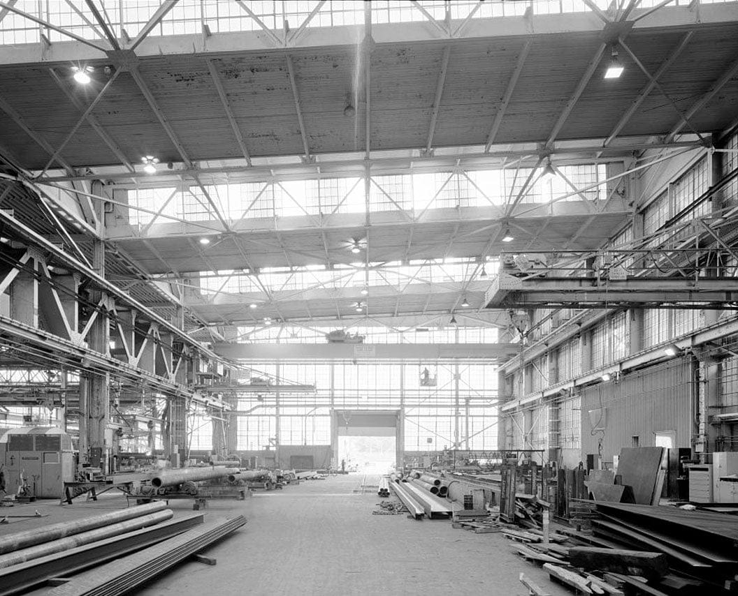 Historic Photo : Mare Island Naval Shipyard, Forge Shop, Railroad Avenue, southwest corner of Railroad Avenue & Twelfth Street, Vallejo, Solano County, CA 9 Photograph