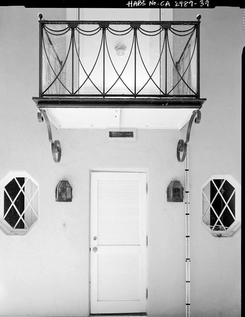 Historic Photo : Morris Landau House, 638 North Faring Road, Los Angeles, Los Angeles County, CA 19 Photograph