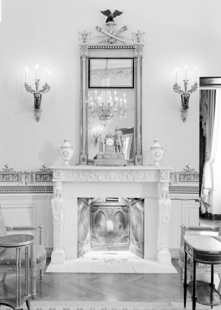 Historic Photo : White House, 1600 Pennsylvania Avenue, Northwest, Washington, District of Columbia, DC 117 Photograph
