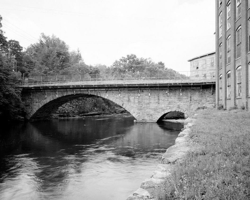Historic Photo : Windham Road Bridge, Windham Road, spanning Willimantic River, Windham, Windham County, CT 2 Photograph