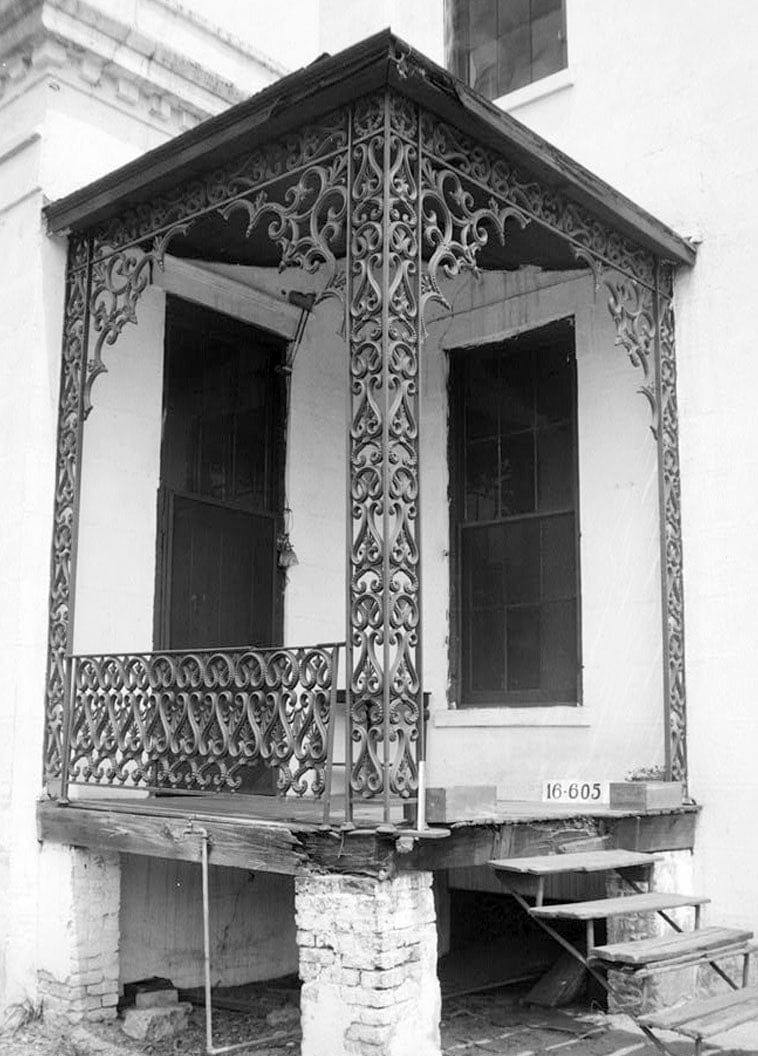 Historic Photo : Colonel Charles Teed Pollard House (Mansion), 117 Jefferson Street, Montgomery, Montgomery County, AL 4 Photograph