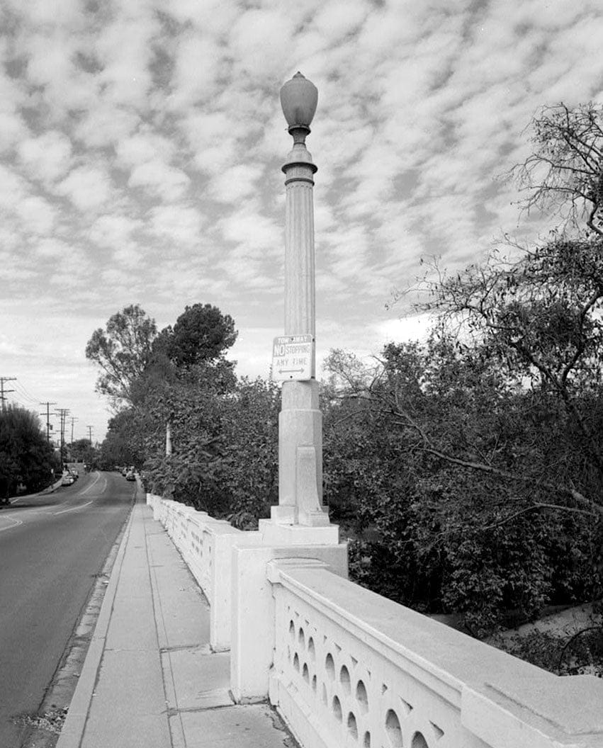 Historic Photo : Arroyo Seco Parkway, Avenue 60 Bridge, Milepost 28.76, Los Angeles, Los Angeles County, CA 3 Photograph