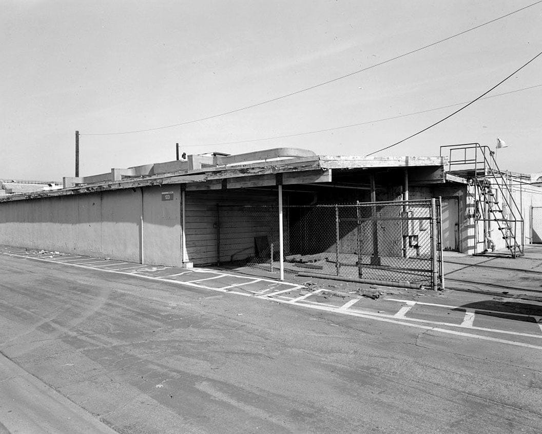 Historic Photo : NASA Industrial Plant, Pyrotechnic Test Lab, 12214 Lakewood Boulevard, Downey, Los Angeles County, CA 1 Photograph