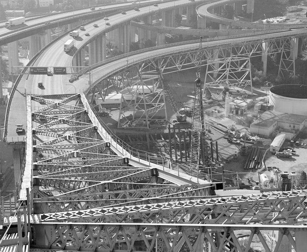 Historic Photo : Carquinez Bridge, Spanning Carquinez Strait at Interstate 80, Vallejo, Solano County, CA 30 Photograph
