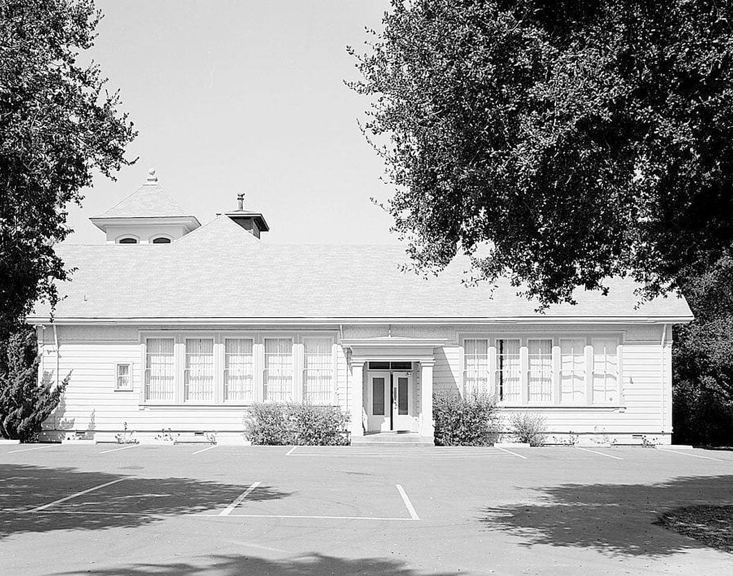 Historic Photo : Collins School, 20441 Homestead Avenue, Cupertino, Santa Clara County, CA 1 Photograph