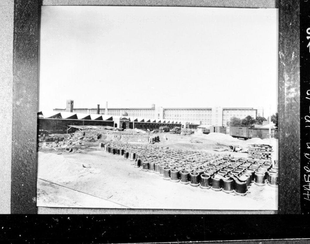 Historic Photo : Bibb Company (Columbus Plant), Thirty-eighth Street & First Avenue (Columbus vicinity), Columbus, Muscogee County, GA 1 Photograph