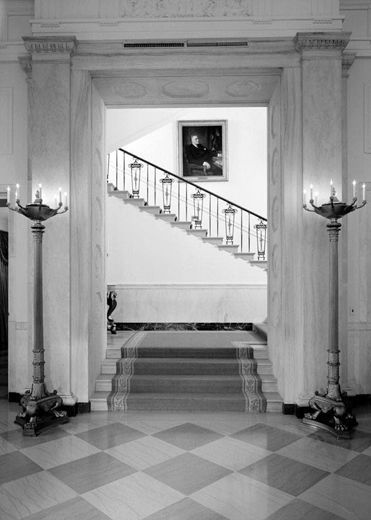 Historic Photo : White House, 1600 Pennsylvania Avenue, Northwest, Washington, District of Columbia, DC 118 Photograph