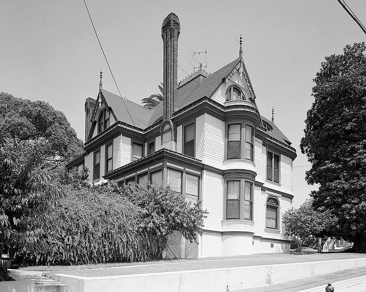 Historic Photo : Long-Waterman House, 2408 First Avenue, San Diego, San Diego County, CA 1 Photograph