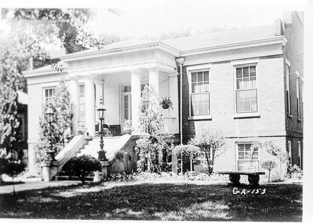 Historic Photo : Alexander-McGehee-Woodall House, 1543 Second Avenue, Columbus, Muscogee County, GA 1 Photograph