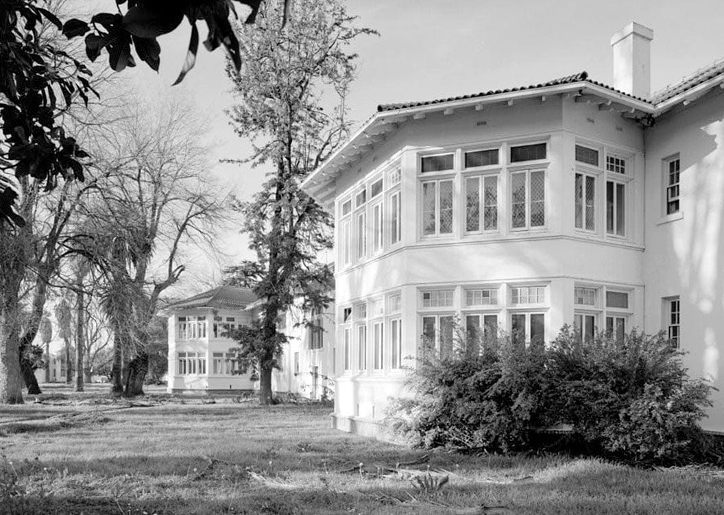 Historic Photo : Agnews State Hospital, Men's Receiving Building, East Side of North Circle Drive, Santa Clara, Santa Clara County, CA 2 Photograph