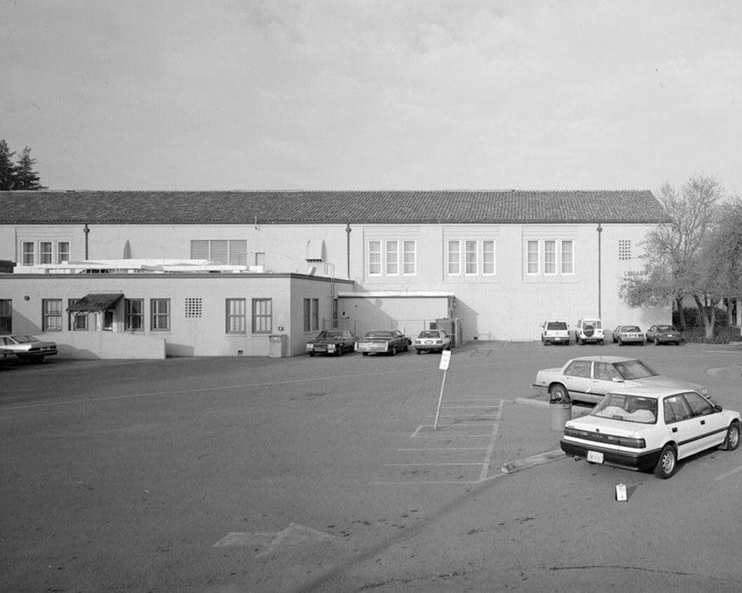 Historic Photo : Sacramento Junior College, Library, 3835 Freeport Boulevard, Sacramento, Sacramento County, CA 5 Photograph