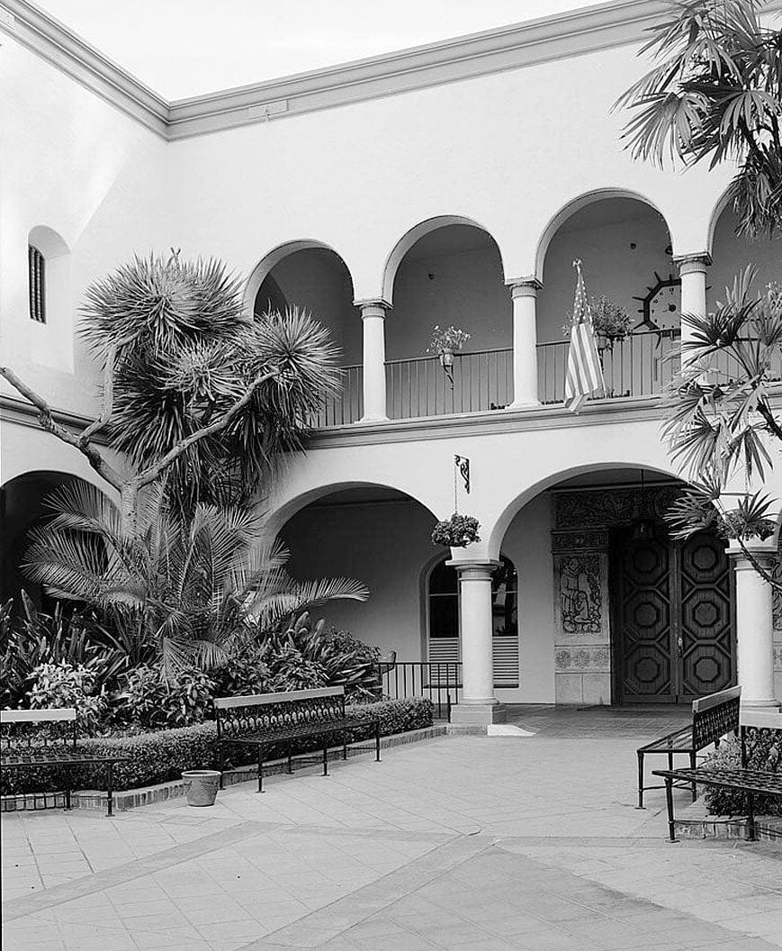 Historic Photo : Balboa Park, House of Hospitality, 1549 El Prado, San Diego, San Diego County, CA 7 Photograph