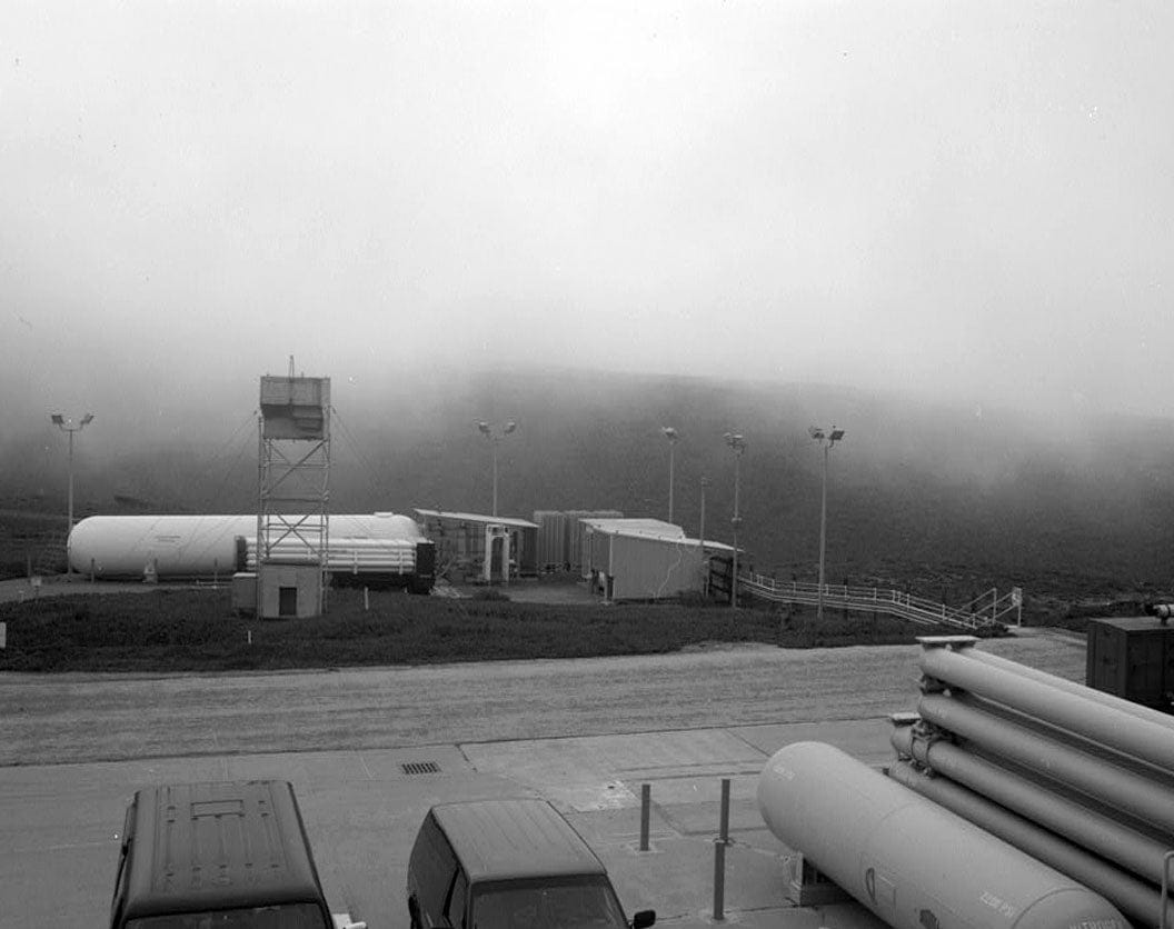 Historic Photo : Vandenberg Air Force Base, Space Launch Complex 3, Launch Pad 3 West, Napa & Alden Roads, Lompoc, Santa Barbara County, CA 3 Photograph