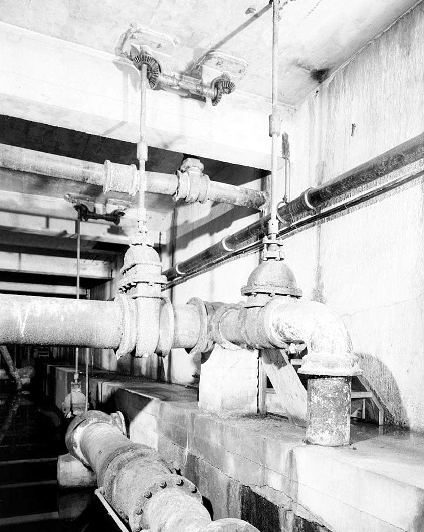 Lake Whitney Water Filtration Plant, Filtration Plant, South side of Armory Street between Edgehill Road & Whitney Avenue, Hamden, New Haven County, CT 10
