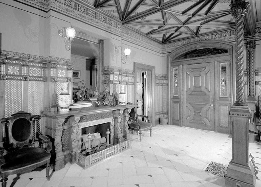 Historic Photo : Mark Twain House, 351 Farmington Avenue (corrected from original address of 531 Farmington Avenue), Hartford, Hartford County, CT 6 Photograph
