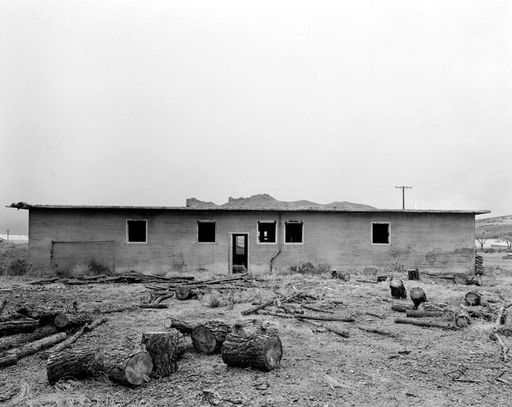 Historic Photo : Tule Lake Project Jail, Post Mile 44.85, State Route 139, Newell, Modoc County, CA 2 Photograph