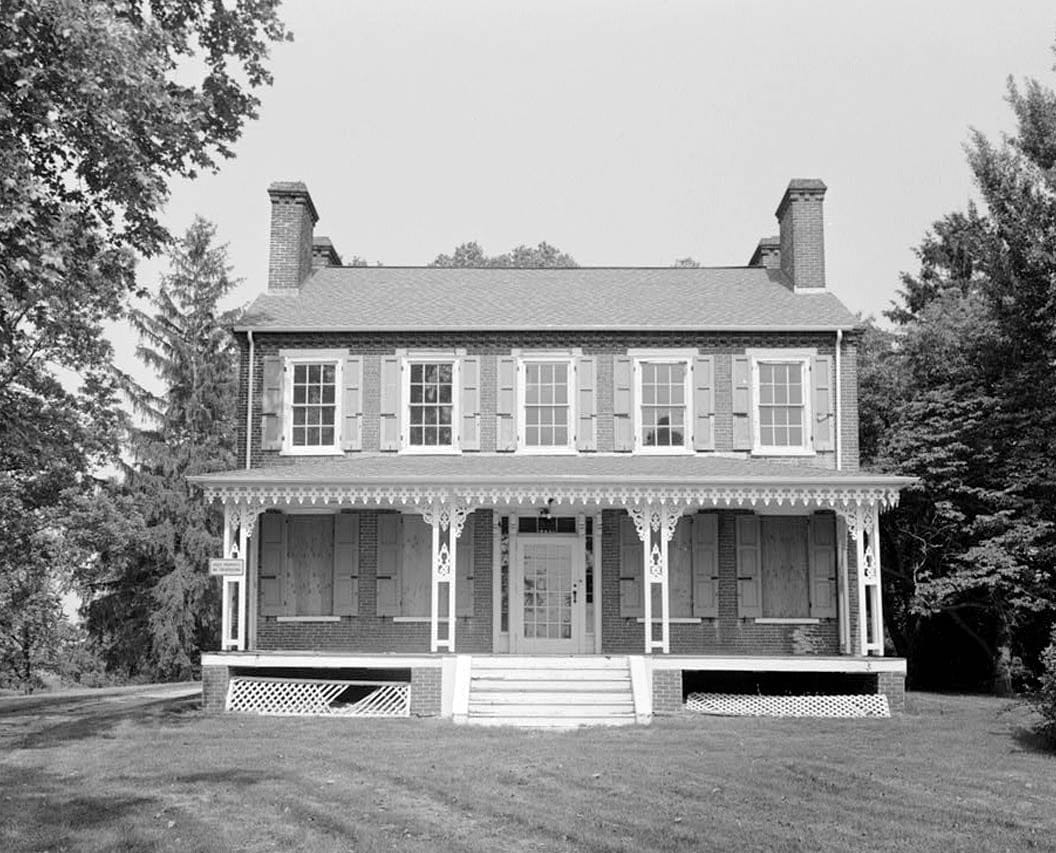 McCrone House, Rear Ell, New Castle Hundred, 1 mile South of intersection of U.S. Route 13 & Route 40, west of Route 13, New Castle, New Castle County, DE 1