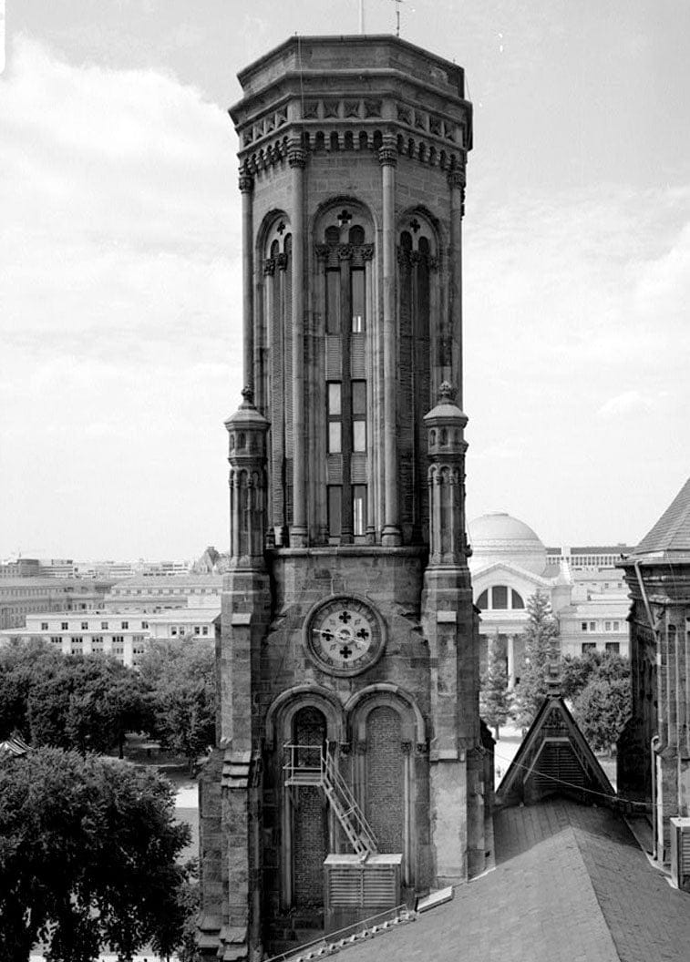Historic Photo : Smithsonian Institution Building, 1000 Jefferson Drive, between Ninth & Twelfth Streets, Southwest, Washington, District of Columbia, DC 23 Photograph