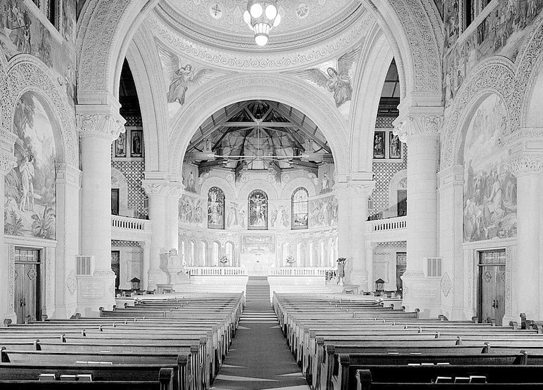 Historic Photo : Stanford University Memorial Church, Stanford University Campus, Stanford, Santa Clara County, CA 3 Photograph