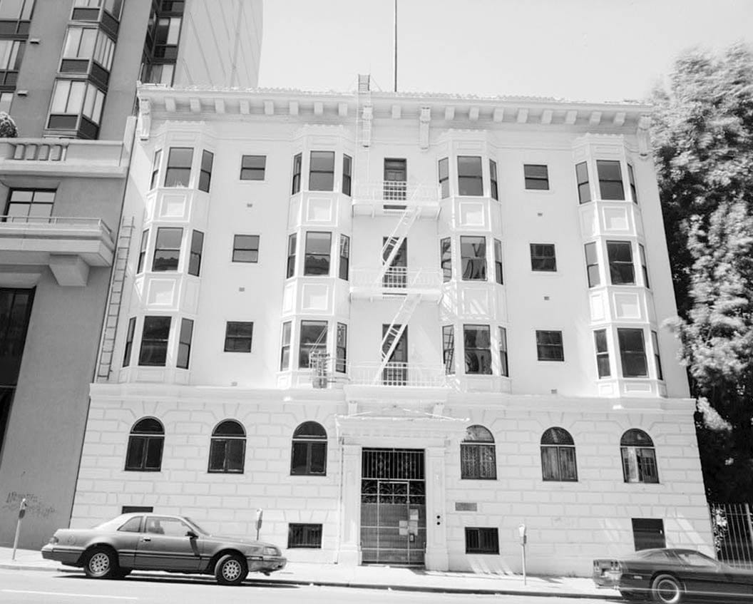 Historic Photo : Adelphian Apartments, 820 O'Farrel Street, San Francisco, San Francisco County, CA 2 Photograph