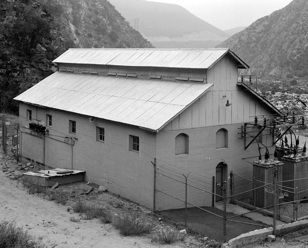 Historic Photo : Santa Ana River Hydroelectric System, SAR-2 Powerhouse, Redlands, San Bernardino County, CA 5 Photograph