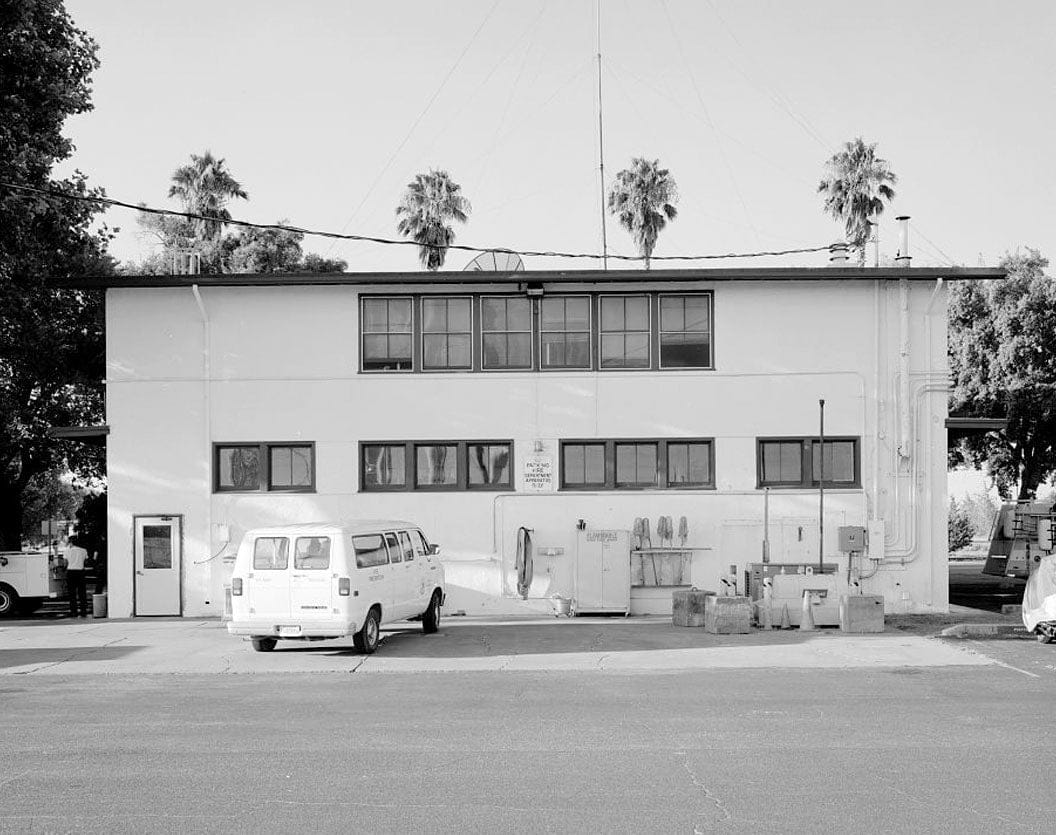 Historic Photo : Naval Supply Annex Stockton, Fire Station, Northeast corner of Fyffe Avenue & James Drive, Stockton, San Joaquin County, CA 1 Photograph