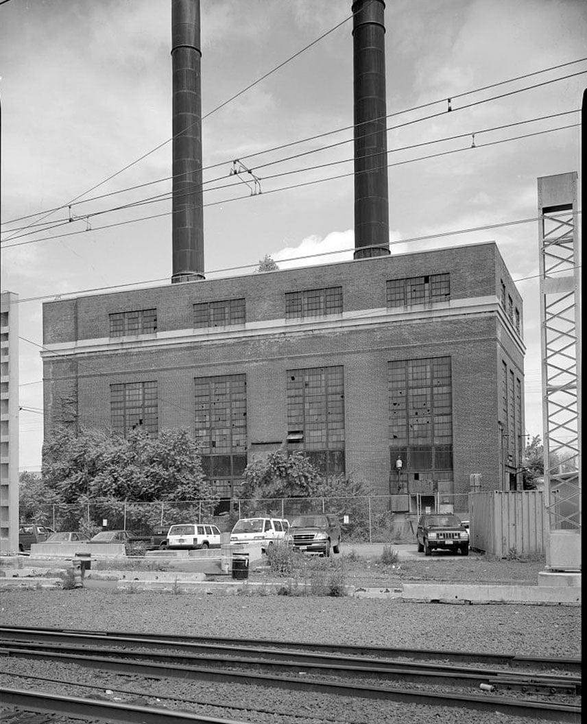 Historic Photo : New Haven Rail Yard, Central Steam Plant and Oil Storage, Vicinity of Union Avenue , New Haven, New Haven County, CT 2 Photograph