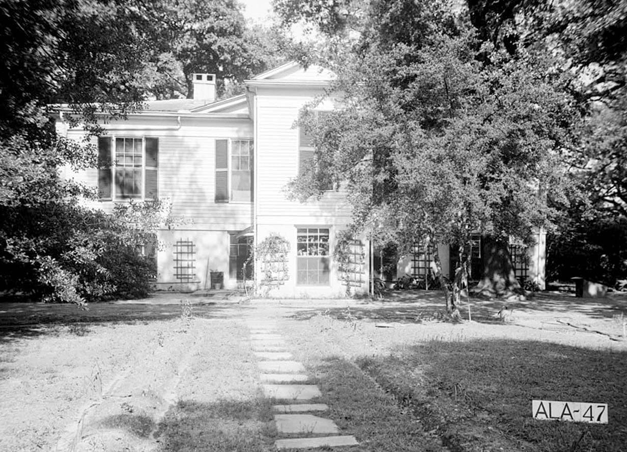Historic Photo : Oakleigh, House & Slave Quarters, 350 Oakleigh Place, Mobile, Mobile County, AL 6 Photograph