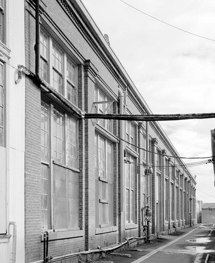 Historic Photo : Mare Island Naval Shipyard, Boat Shop, California Avenue, west side between Ninth & Tenth Streets, Vallejo, Solano County, CA 5 Photograph