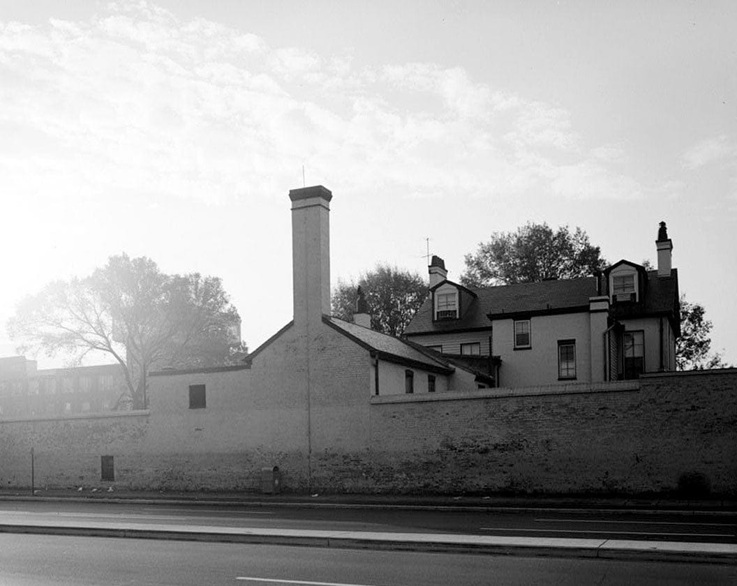 Historic Photo : Navy Yard, Commandant's House, Eighth & M Streets Southeast, Washington, District of Columbia, DC 1 Photograph