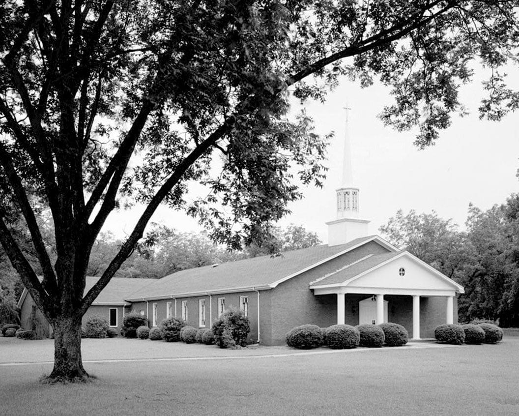 Historic Photo : Maranatha Baptist Church, Georgia Highway 49 near Hospital Street, Plains, Sumter County, GA 1 Photograph