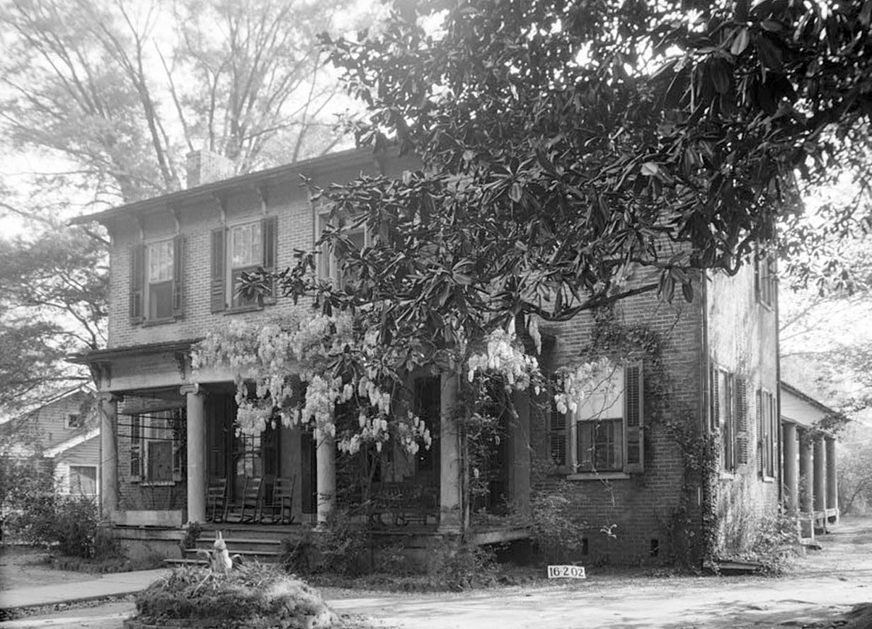 Historic Photo : Ormond-Litte House, 325 Queen City Avenue, Tuscaloosa, Tuscaloosa County, AL 2 Photograph