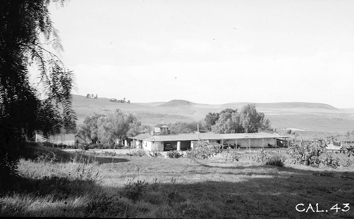 Historic Photo : Casa de Rancho Guajome, San Luis Rey, San Diego County, CA 1 Photograph