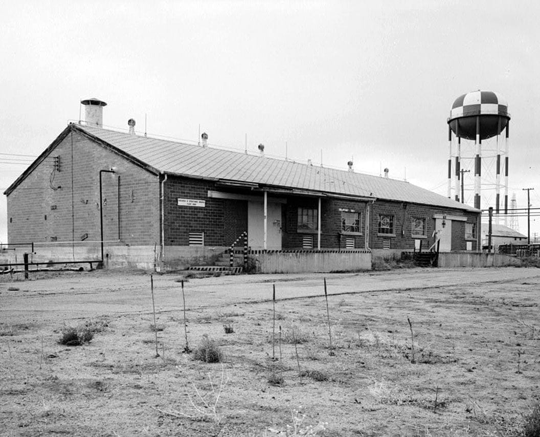 Rocky Mountain Arsenal, Paint & Process Shop-Surveillance Magazine, 1070 feet South of December Seventh Avenue; 2200 feet East of D Street, Commerce City, Adams County, CO 1