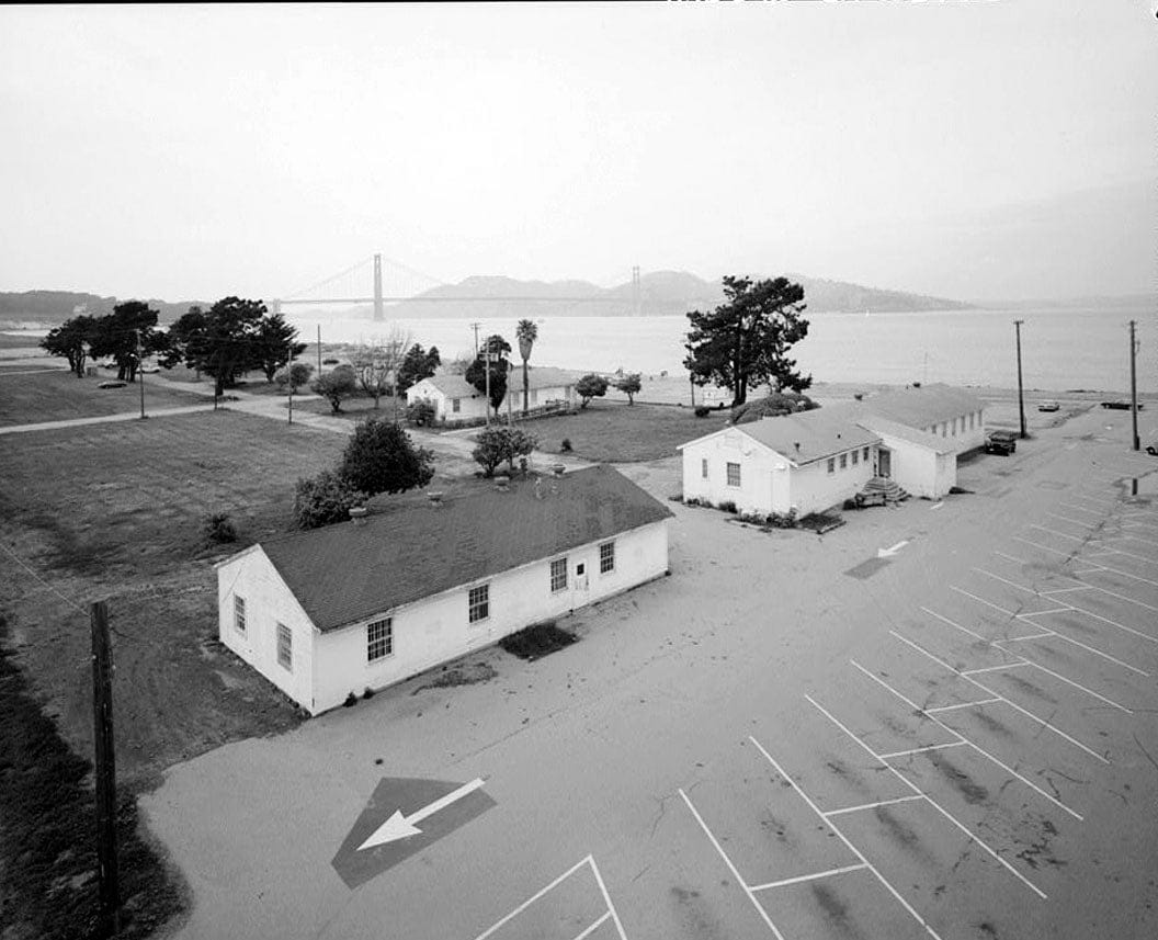 Historic Photo : Presidio of San Francisco, Storehouse & Administration, Crissy Field North cantonment, Allen Street, San Francisco, San Francisco County, CA 3 Photograph