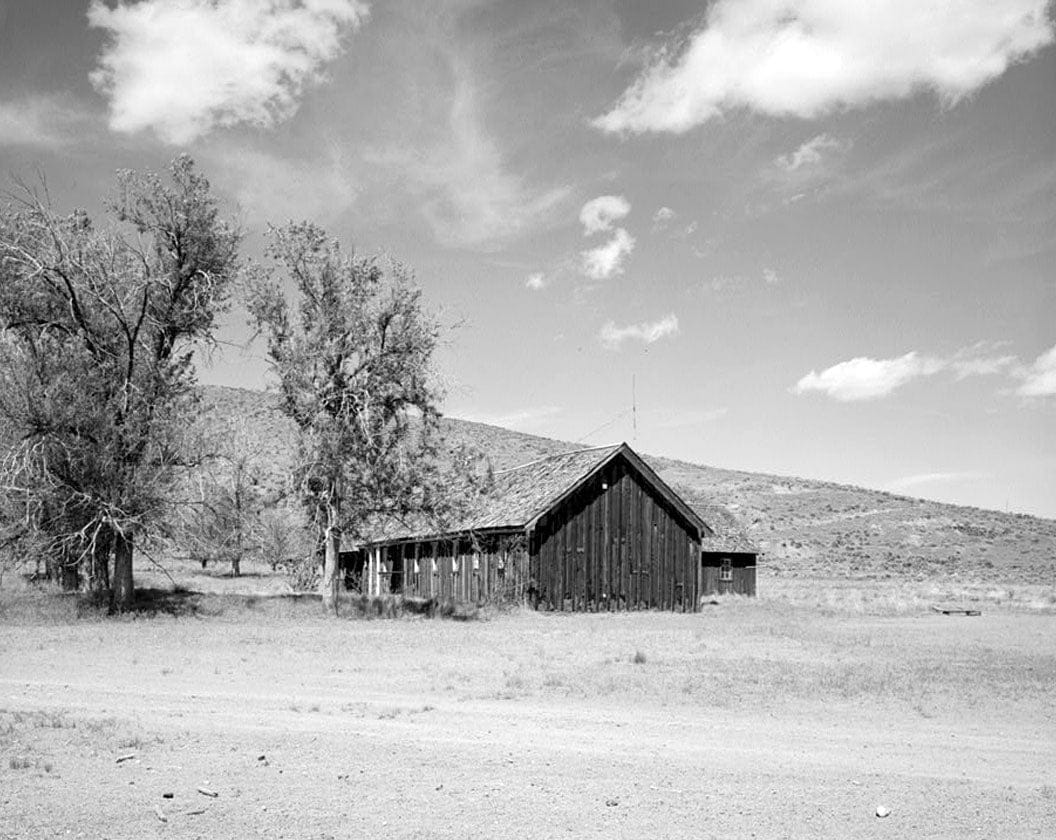Historic Photo : Camp Tulelake, Mess Hall, West Side of Hill Road, 2 miles South of State Highway 161, Tulelake, Siskiyou County, CA 1 Photograph