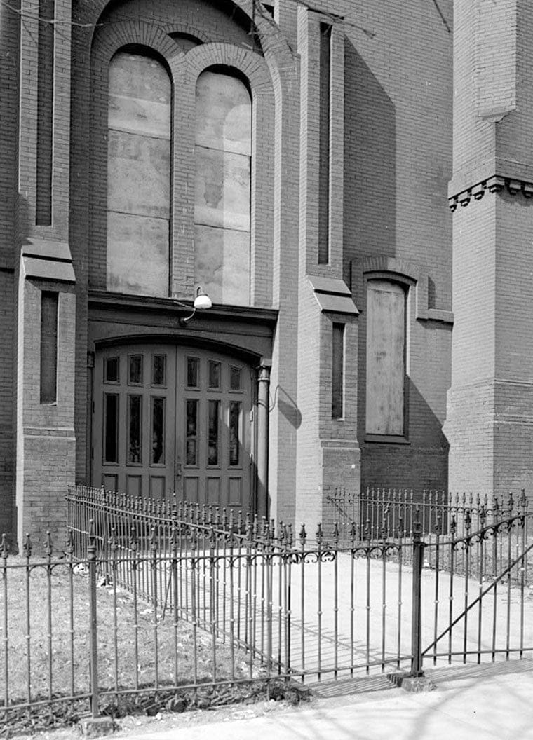 Historic Photo : Nineteenth Street Baptist Church, Nineteenth & I Streets (demolished), Washington, District of Columbia, DC 1 Photograph