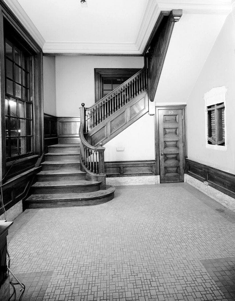 Historic Photo : Santa Rosa Post Office & Federal Building, 401 Fifth Street (moved to Seventh Street), Santa Rosa, Sonoma County, CA 3 Photograph