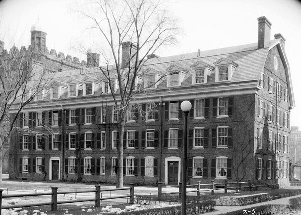 Historic Photo : Yale University, Connecticut Hall, New Haven, New Haven County, CT 1 Photograph