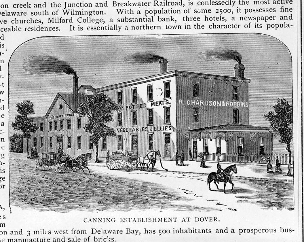 Historic Photo : Richardson & Robbins Cannery, Kings Highway, Dover, Kent County, DE 4 Photograph