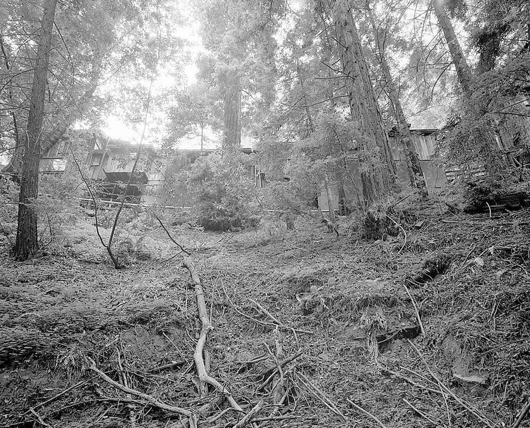 Historic Photo : Deetjen's Big Sur Inn, East Side of State Highway 1, Big Sur, Monterey County, CA 1 Photograph