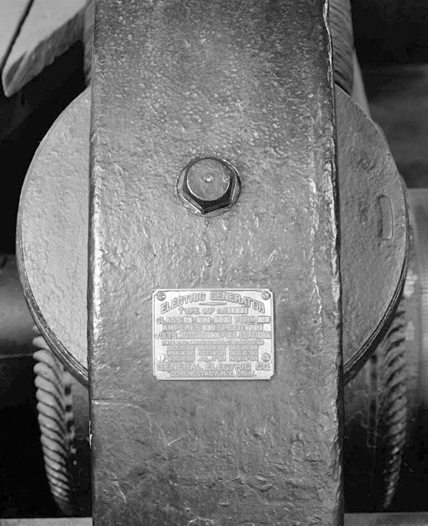 Historic Photo : Folsom Powerhouse, Adjacent to American River, Folsom, Sacramento County, CA 22 Photograph