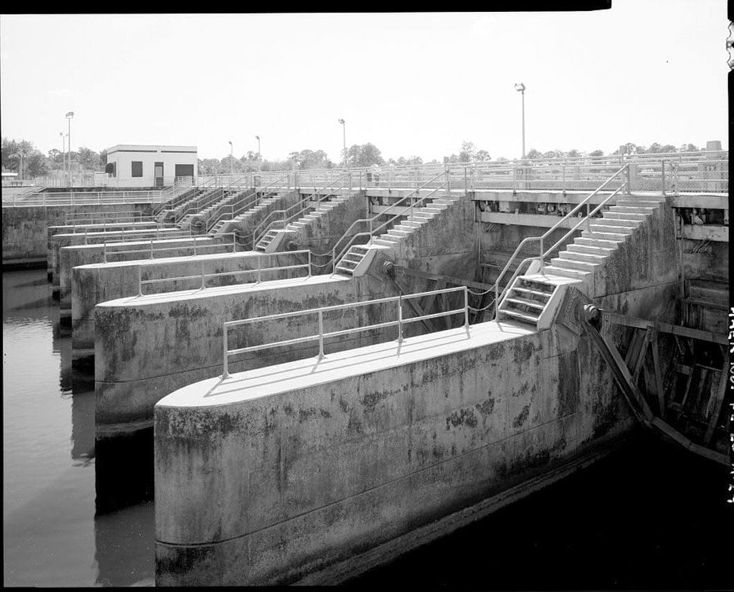 Historic Photo : St. Lucie Canal, St. Lucie Lock No. 1, St. Lucie, Cross State Canal, Okeechobee Intracoastal Waterway, Stuart, Martin County, FL 11 Photograph