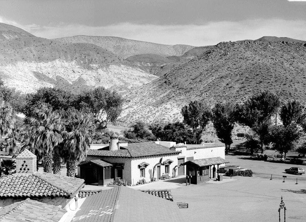 Historic Photo : Death Valley Ranch, Garage-Long Shed-Bunkhouse, Death Valley Junction, Inyo County, CA 3 Photograph