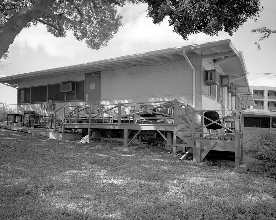 Historic Photo : U.S. Naval Base, Pearl Harbor, Dispensary, Oakley Road near Pierce Street, Pearl City, Honolulu County, HI 2 Photograph