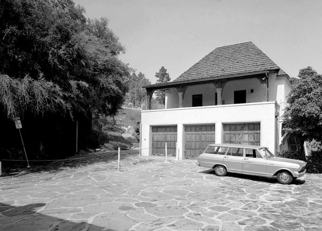 Historic Photo : Doheny Mansion, 501 Doheny Road, Beverly Hills, Los Angeles County, CA 2 Photograph