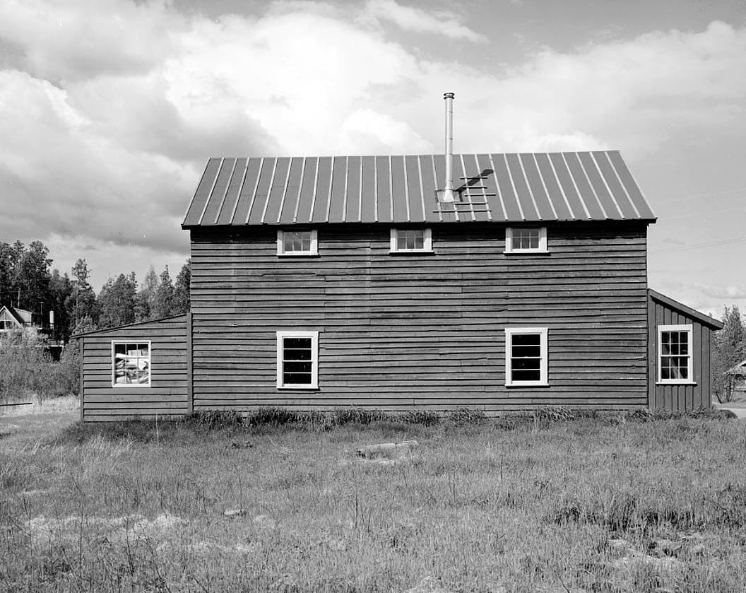 Historic Photo : Iditarod Trail Shelter Cabins, Knik Hall, Knik, Matanuska-Susitna Borough, AK 1 Photograph