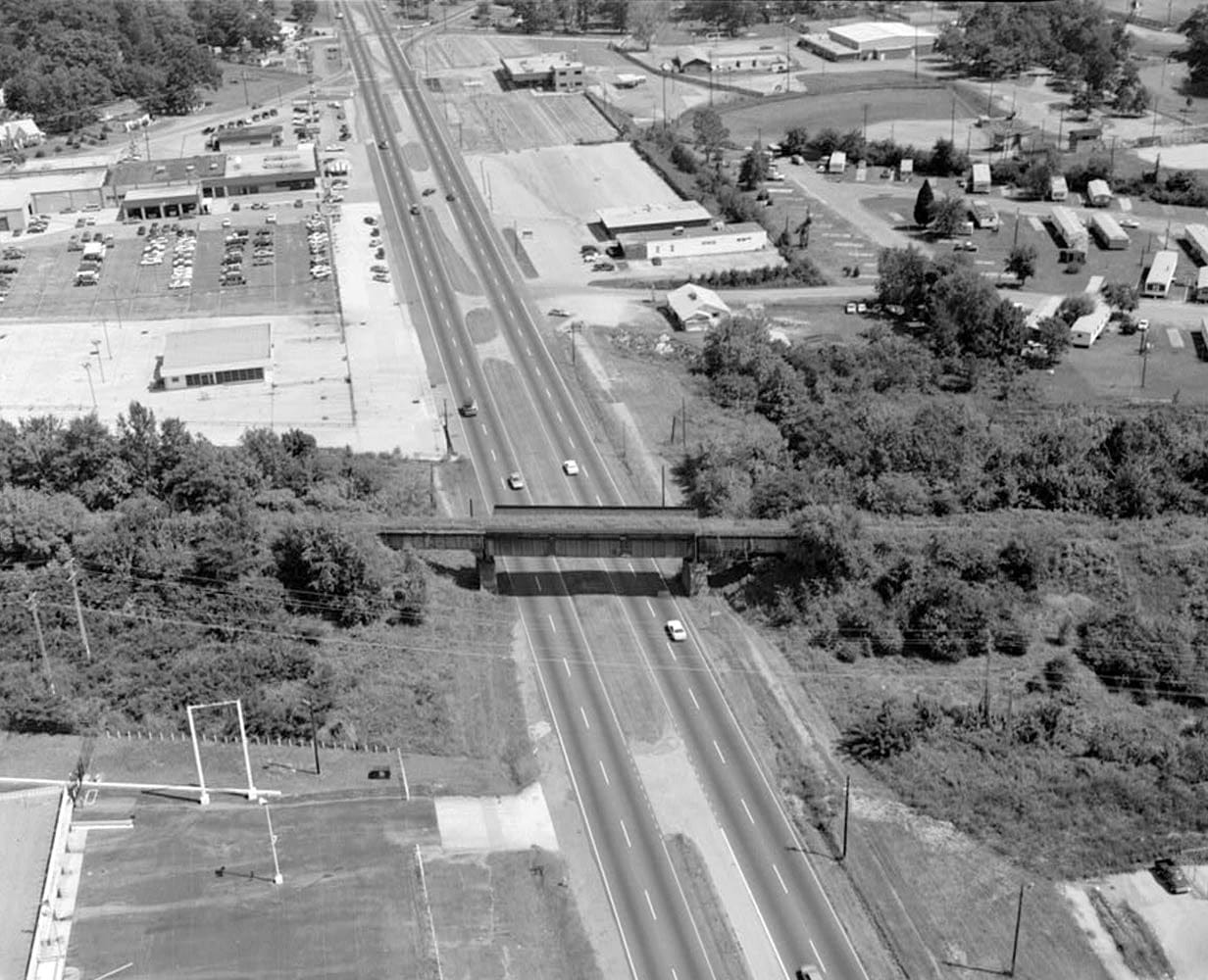 Historic Photo : High Line Railroad, From Red Mountain to Fairfield Works, Birmingham, Jefferson County, AL 1 Photograph